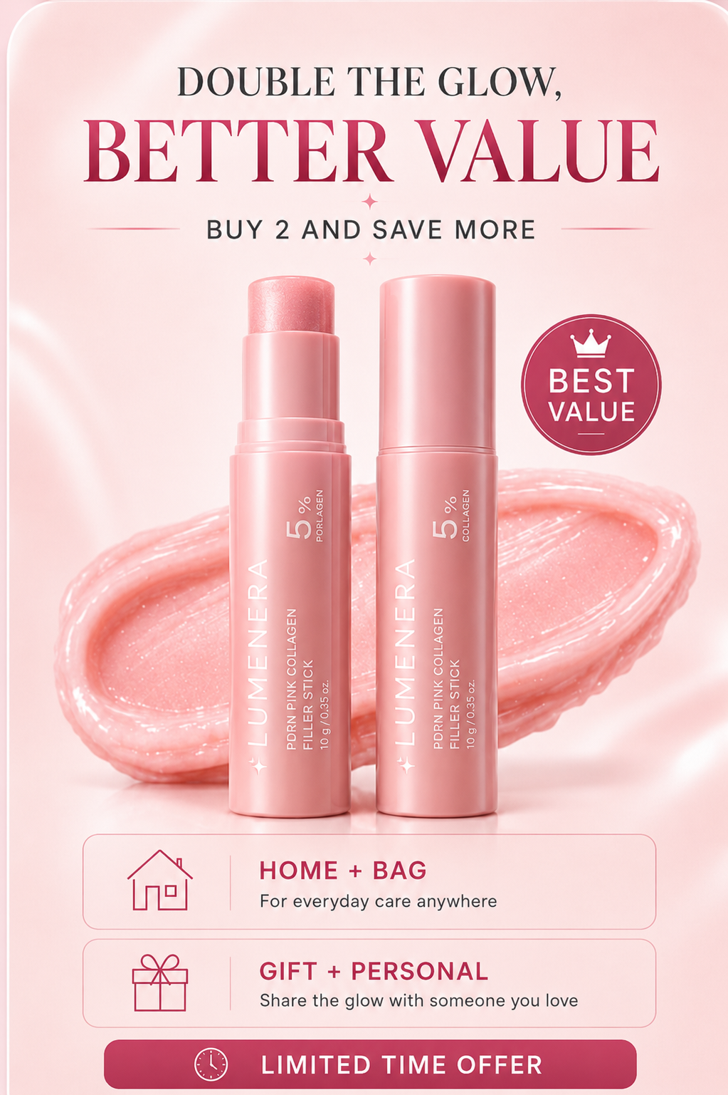 Lumenera Lift, Plump & Glow Balm